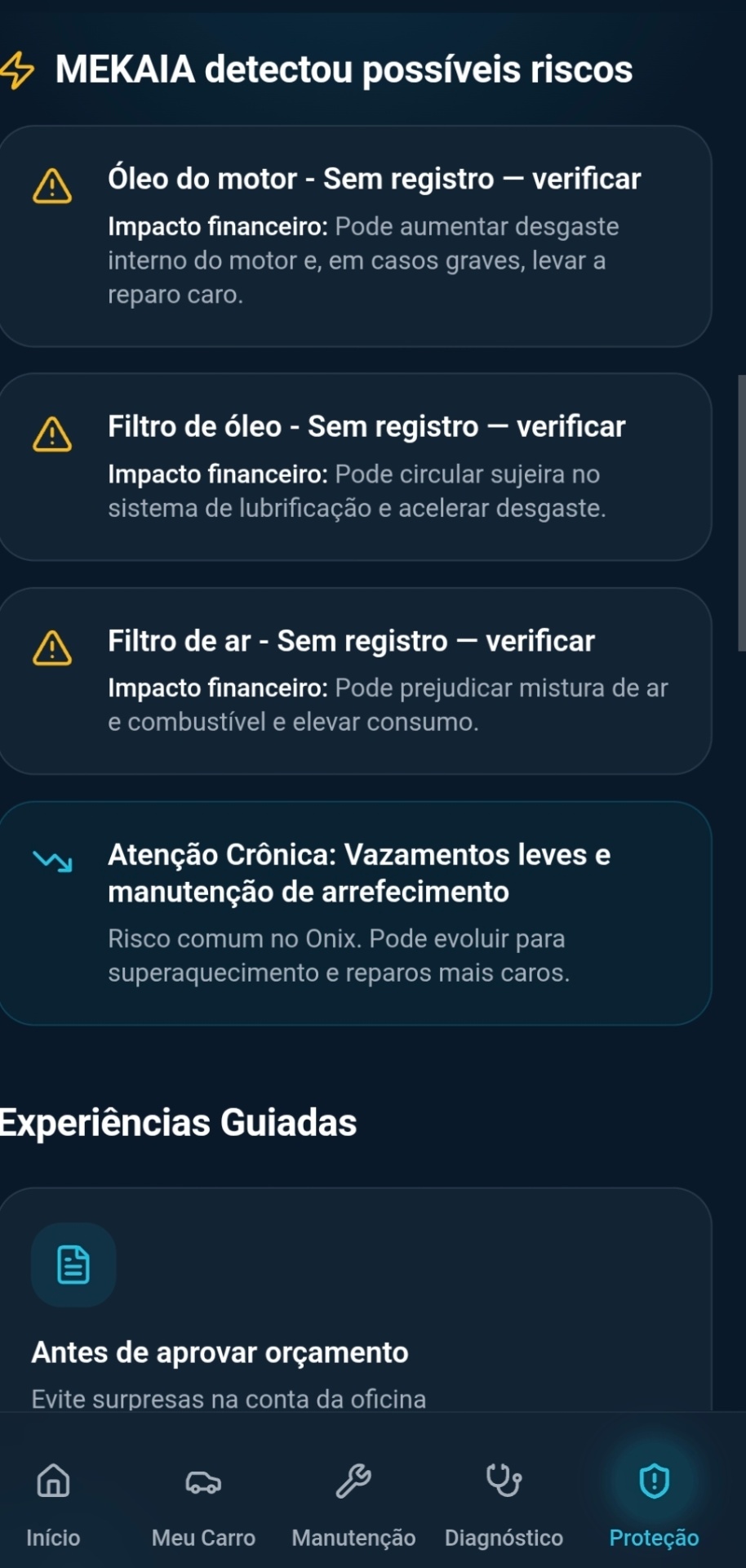 MEKAIA — Proteção